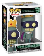 Futurama Pop! Animation Vinyl Figure Super King Bender 9 cm - immagine 2