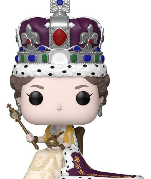 Queen Elizabeth II POP! Premium Vinyl Figure 100th- Queen Elizabeth II (Coronation) 9 cm