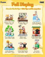 Alexander The Fat TigerBlind Box Mini Figures Little Tiger and his companions Display (8) - immagine 2