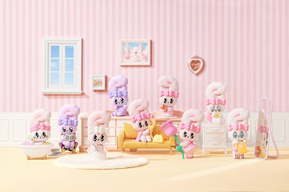 x_fnsm31389 Esther Bunny Blind Box Mini Figures Young Blossom Series 10 cm Display (8) - immagine 1