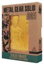 Metal Gear Solid 2 Ingot Snake 24k Gold Plated Limited Edition - immagine 2