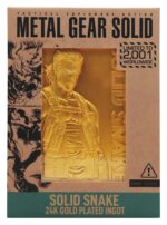 Metal Gear Solid 2 Ingot Snake 24k Gold Plated Limited Edition - immagine 4