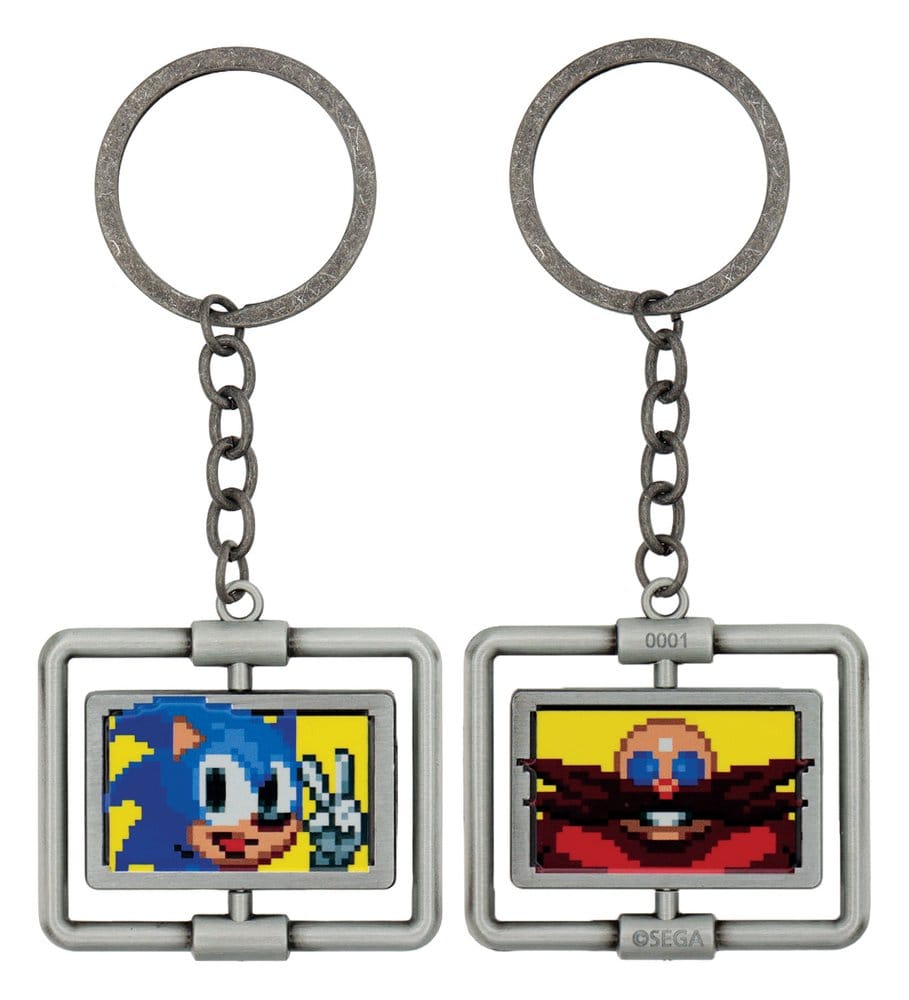 x_fntk-seg-son05 Sonic - The Hedgehog Keychain Keyring Limited Edition - immagine 1