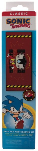 Sonic - The Hedgehog Desk Pad & Coaster Set Dr. Eggman - immagine 4