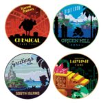 Sonic - The Hedgehog Coaster 4-Pack