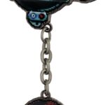 Sonic - The Hedgehog Pin Badge Dr. Eggman Egg Mobile Chained