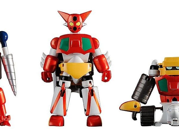 Getter Robo Action Figure 3-Pack Dynamic Change Getter Robo 12 cm
