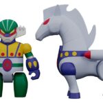 Steel Jeeg Brickroid Action Figures 2-Pack Steel Jeeg: Pantheroid Set 5 cm