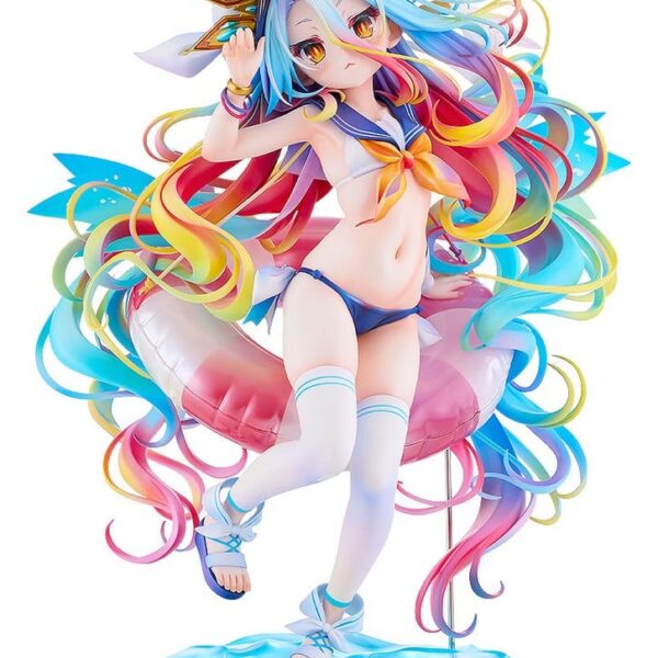 No Game No Life Statue 1/7 Shiro: Sailor-Style Swimsuit Ver. 24 cm
