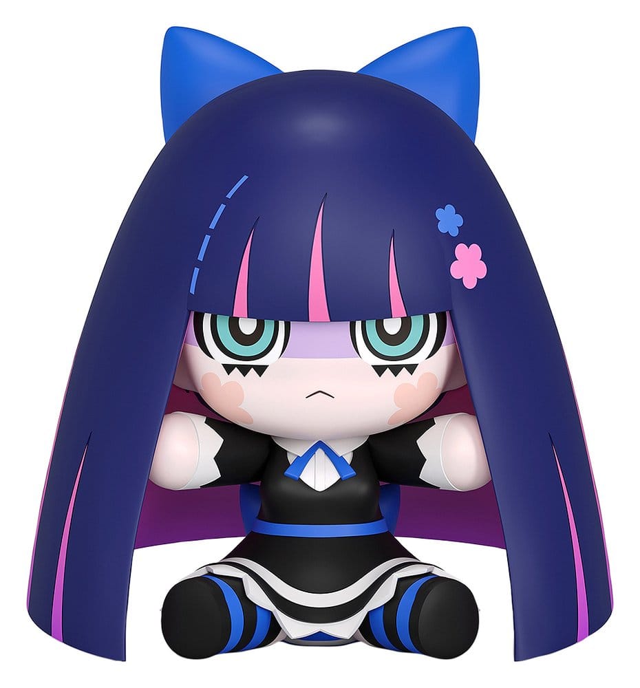x_gsc67338 New Panty & Stocking with Garterbelt Huggy Good Smile Chibi Figure Stocking 6 cm - immagine 1