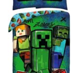 Minecraft Duvet Set Ver. 10 140 x 200 cm / 70 x 90 cm