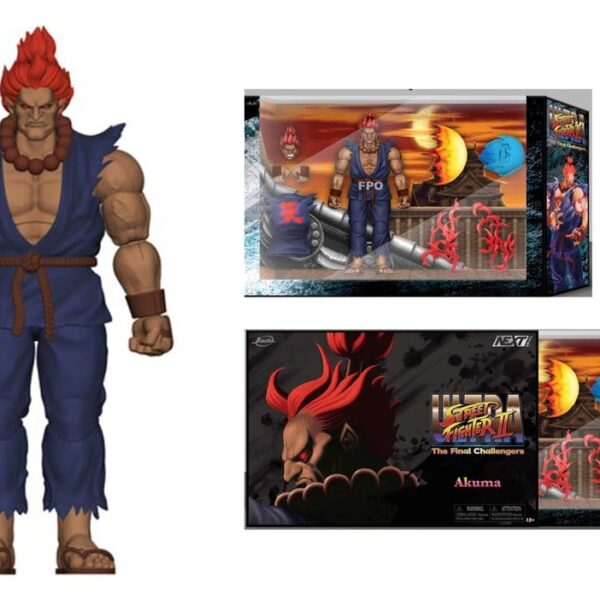 Ultra Street Fighter II: The Final Challengers Action Figure 1/12 Akuma 15 cm
