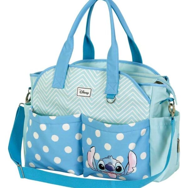 Lilo & Stitch Fancy Mommy Baby Stroller bag Lovely Blue