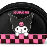 Sanrio Casual Oval Coin Purse Kuromi Chess Multicolour