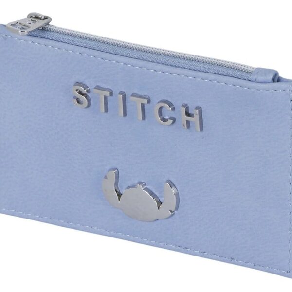 Lilo & Stitch Slim Card Holder / Mini Purse Steel Blue