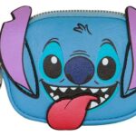Lilo & Stitch Pill Coin Purse Tongue Blue