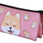 Oh My Pop! Triple Pencil case Shiba Pink