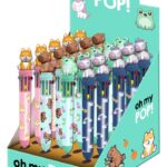 Oh My Pop ! Multicoloured ball pen Mix - Display (24)