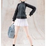 Sousai Shojo Teien Plastic Model Kit 1/10 Rui Saotome Touhou High School Tracksuit Dreaming Style Midnight Onyx 16 cm