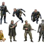 Metal Gear Solid V Plastic Model Kit 1/35 Metal Gear Solid Ground Zero Set 5 cm