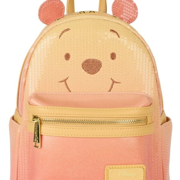 Winnie the Pooh by Loungefly Mini Backpack Sequin Glitter