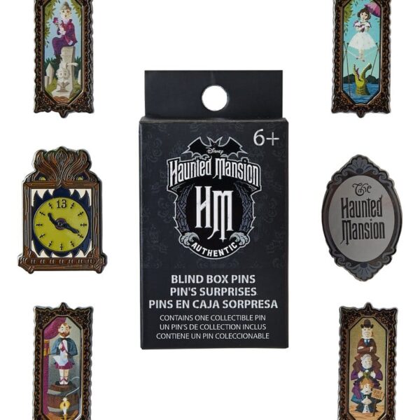 Disney by Loungefly Enamel Pins Blind Box Haunted Maison Assortment (12)