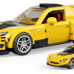 Hot Wheels Speed Series Mattel Brick Shop Building Set 1/32 '07 Honda S2000