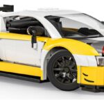 Hot Wheels Elite Mattel Brick Shop Building Set 1/16 '15 Audi R8 LMS
