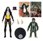 DC Multiverse McFarlane Action Figure Zatanna with Detective Chimp Collector Edition #53 18 cm - immagine 2