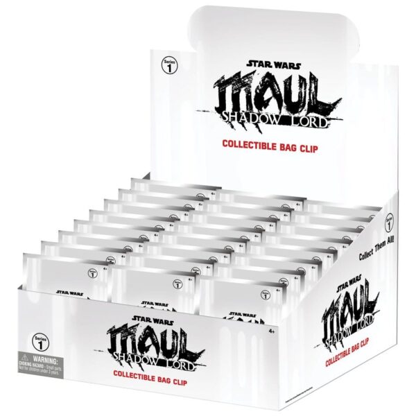Star Wars: Maul - Shadow Lord 3D Foam Bag Clips Serie 1 Display (24)