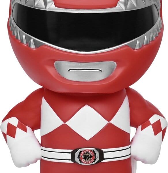 Power Rangers Collectible Bank red