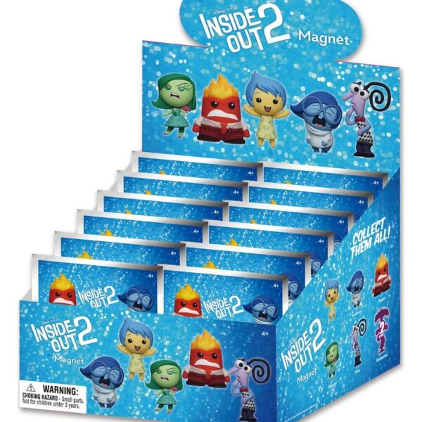 Inside Out 2 Magnets blind pack Series 1 Display (12)