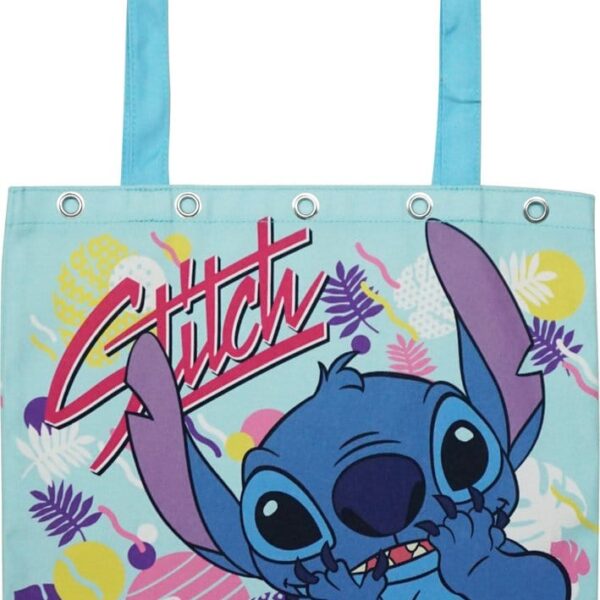 Stitch Tote bag blue