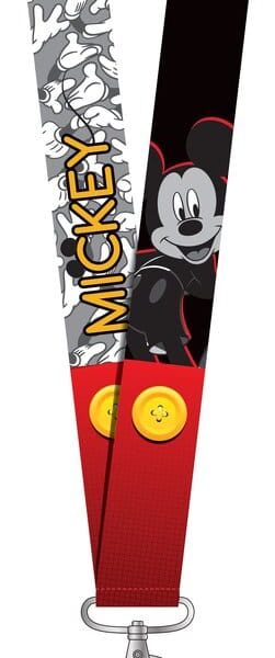 Mickey Mouse Deluxe Lanyard with Card Holder Mickey