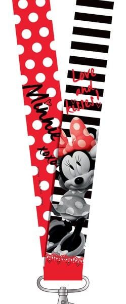 Mickey Mouse Deluxe Lanyard with Card Holder Minnie