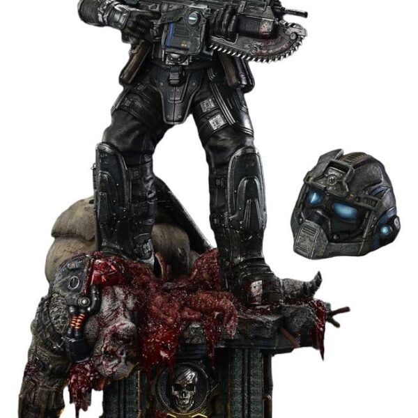 Gears of War: Reloaded Real Elite Masterline Series Statue 1/3 Marcus Fenix Ultimate Bonus Version 97 cm