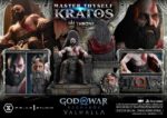 Throne Legacy God of War Series Statue 1/3 Ragnarok Master Thyself Kratos  67 cm - immagine 5