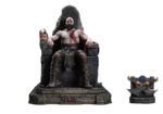 Throne Legacy God of War Series Statue 1/3 Ragnarok Master Thyself Kratos Bonus Version 67 cm