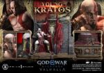 Throne Legacy God of War Series Statue 1/3 Ragnarok Young Thyself Kratos 91 cm - immagine 5
