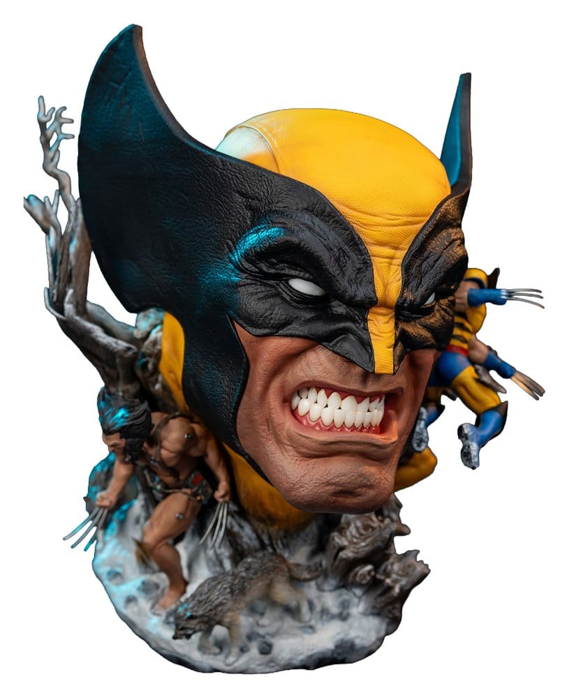 x_pcsmvwolbust Marvel Fine Art Bust Wolverine 48 cm - immagine 1