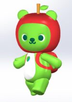 Original Character Plastic Model Kit Arukuma 10 cm - immagine 2