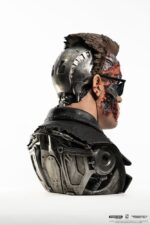 Terminator 2 Replik 1/1 T-800 Model 101 Battle Damaged Art Mask 47 cm - immagine 4