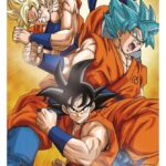Dragon Ball Super 3D Poster Champa Goku 38 x 58 cm