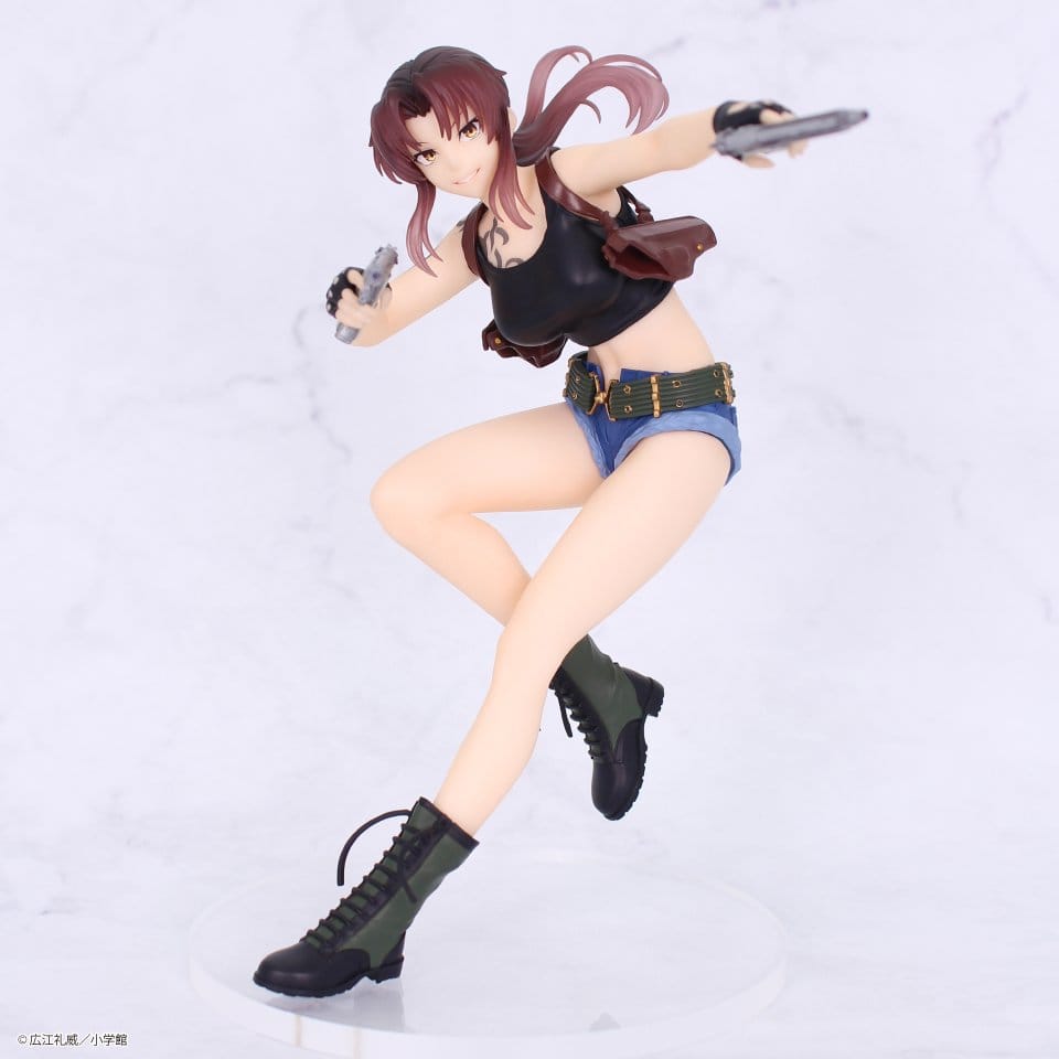 x_syse05846 Black Lagoon Vivit PVC Statue Revy 16 cm - immagine 1