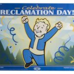Fallout Metal Sign Reclamation Day