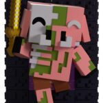 Minecraft Vinyl Figure Zombified Piglin 13 cm