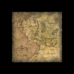 Lord of the Rings Art Print Parchment Map of Middle-earth 59 x 30 cm - immagine 2