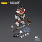 Warhammer 40,000 Action Figure White Scars Legion Praetor in Cataphractii Terminator Armour with Cyber Hawk Chogorian sword and combi-melta 14 cm - immagine 6