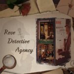 Book Nook Rose Detective Agency 23 x 11 cm - immagine 2