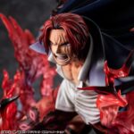 One Piece P.O.P SA-MAXIMUM PVC Statue Leader of Red Hair Pirates Red-Haired Shanks Kamusari 25 cm - immagine 3